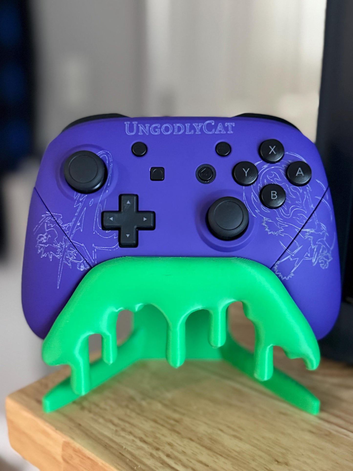 Custom Laser Engraved Nintendo Switch Pro Controller (Choose Your Own Mods & Design)
