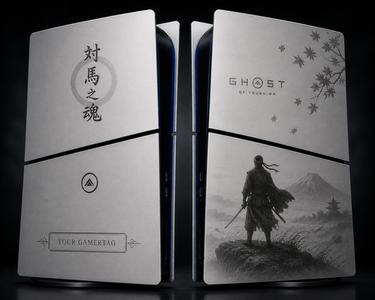 Custom Laser Engraved PlayStation 5 Console Cover (Choose Your Model & Design)