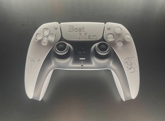Custom Laser Engraved PlayStation 5 Controller | Personalized Gaming Gear | Unique Game Controller | Perfect Gamer Gift | Made to Order