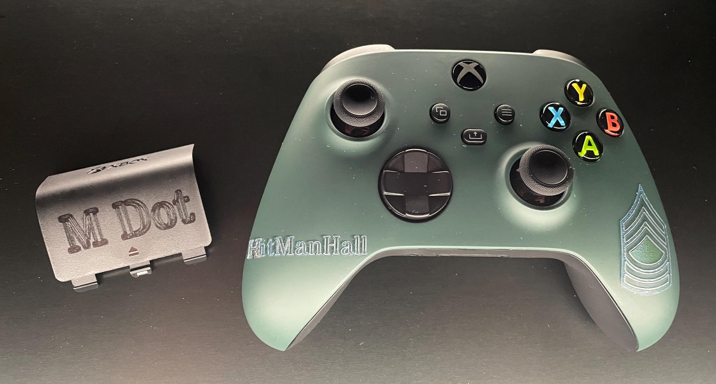 Custom Laser Engraved Xbox Series X/S Controller Skin | Personalized Cover Only | Unique Game Shell | Perfect Gamer Gift | DIY Install