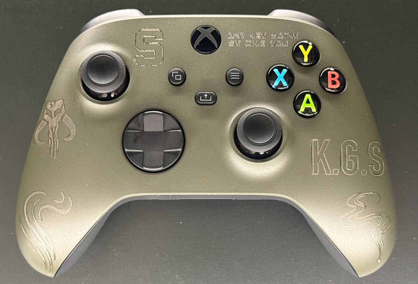 Custom Laser Engraved Xbox Series X/S Controller (Choose Your Own Mods & Design)