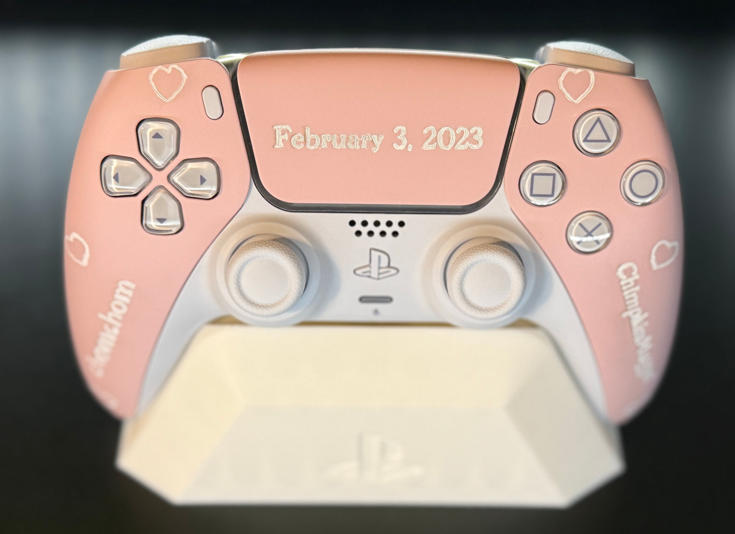 Custom Laser Engraved PlayStation 5 Controller (Choose Your Own Mods & Design)