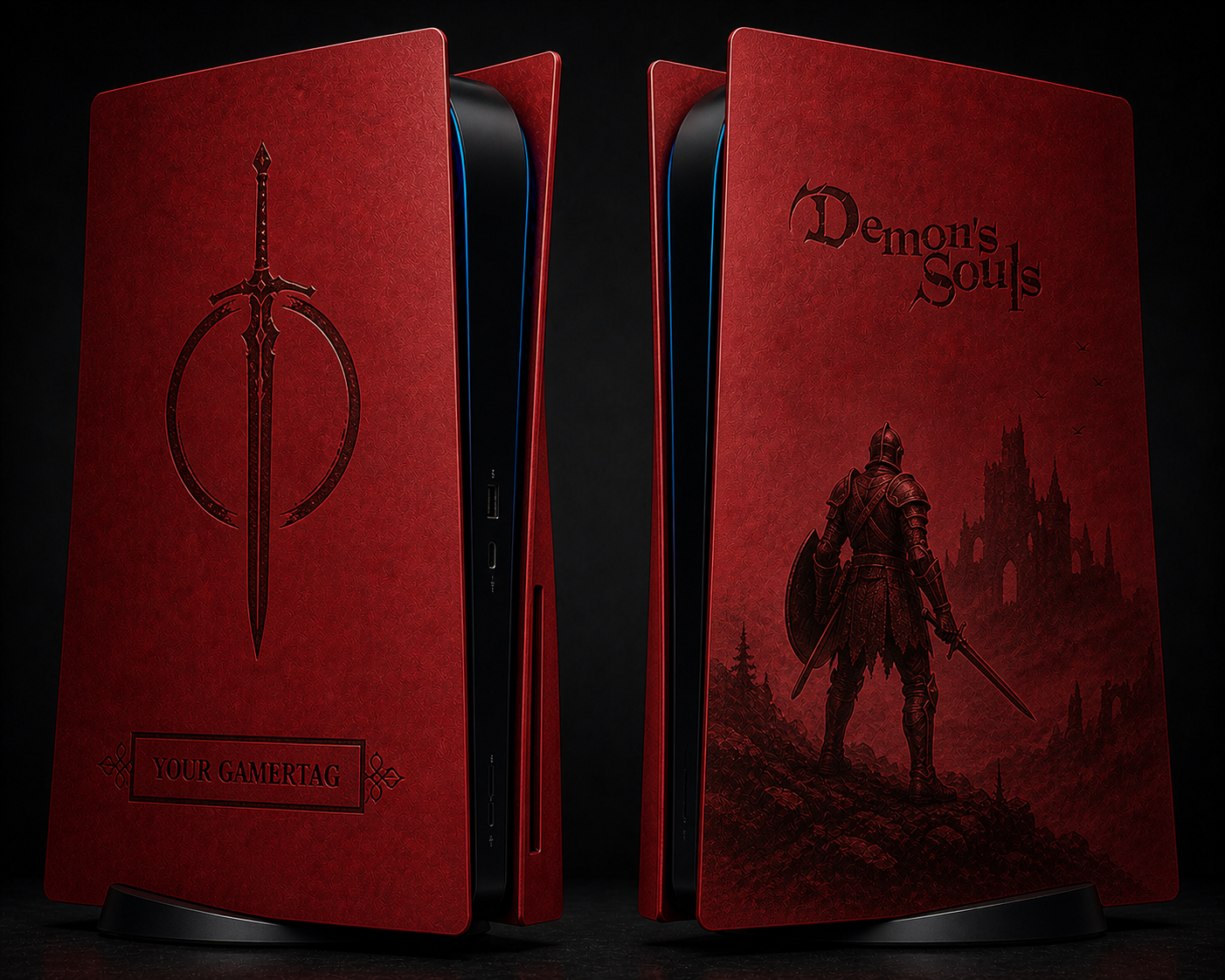 Custom Laser Engraved PlayStation 5 Console Cover (Choose Your Model & Design)
